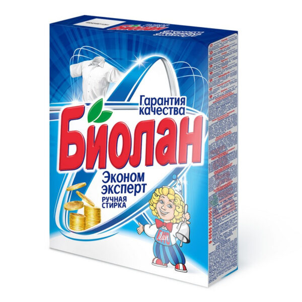 Порошок стиральный БИОЛАН Эконом Эксперт д/ручной стирки 350 гр