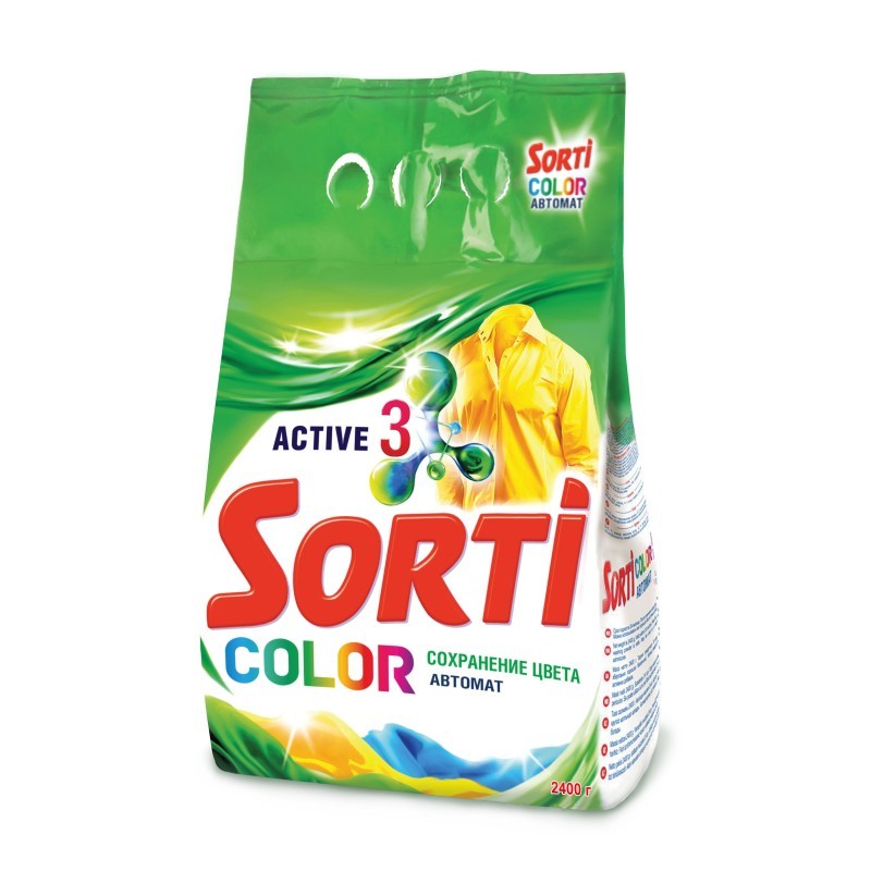 Порошок стиральный Sorti автомат Color 2