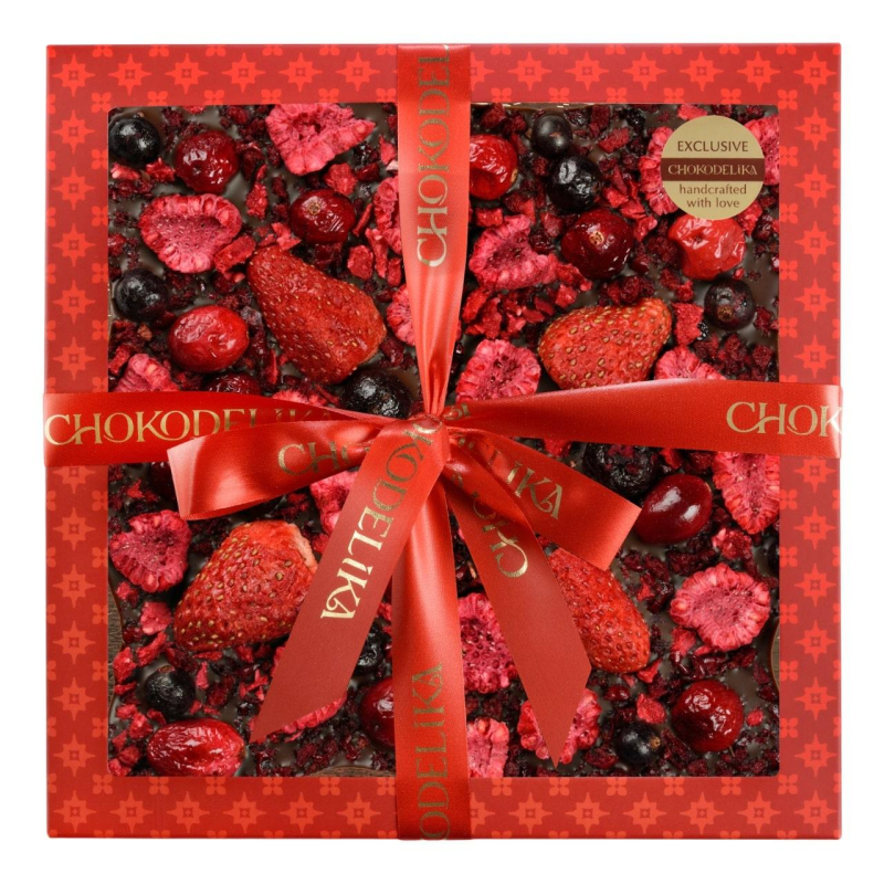 Набор подарочный Шоколад темный с украшением Бэррифэст
