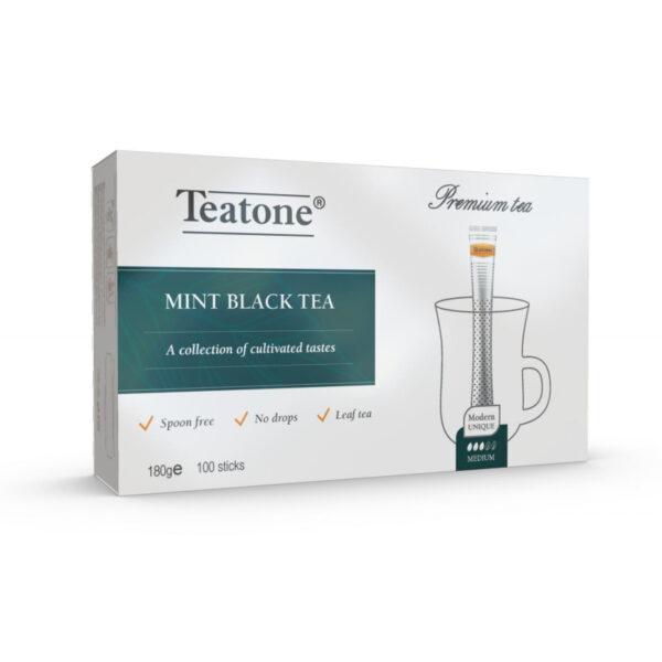 Чай Аромат мяты TEATONE черный