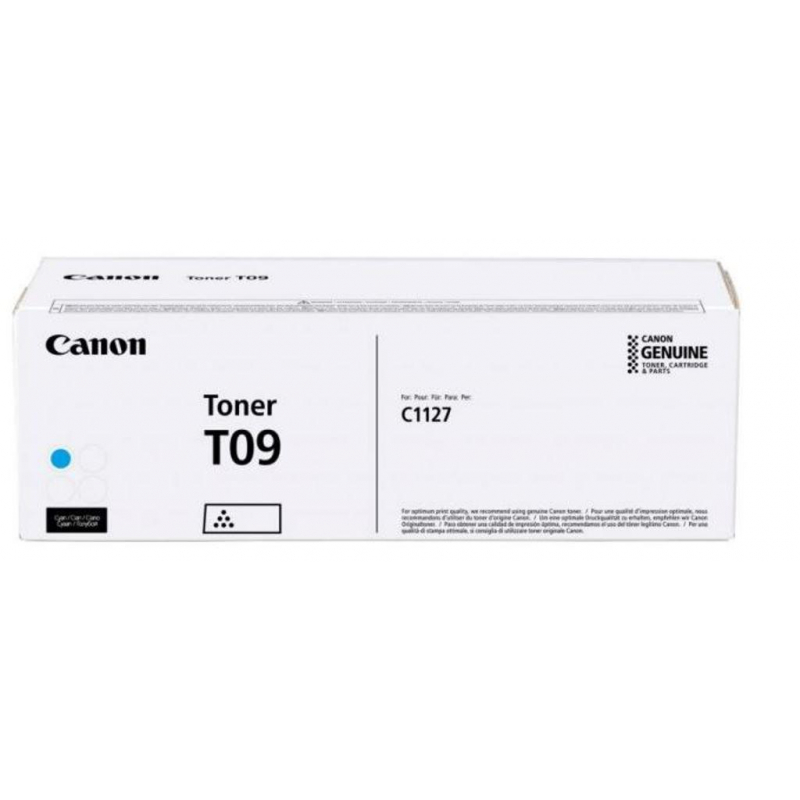 Тонер-картридж Canon Toner 09 C 3019C006 синий  для I-Sensys X C1127i