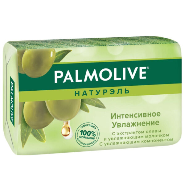 Мыло туалетное 90г PALMOLIVE Интенсивное увлажнение (с экстрактом оливы)