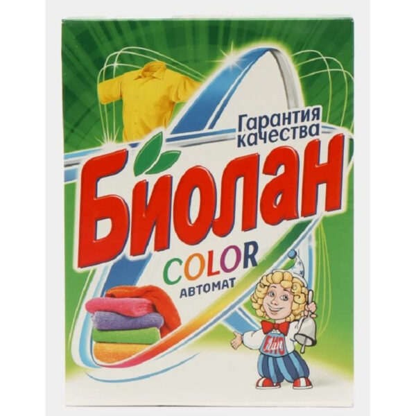 Порошок стиральный Биолан Color Автомат 350гр