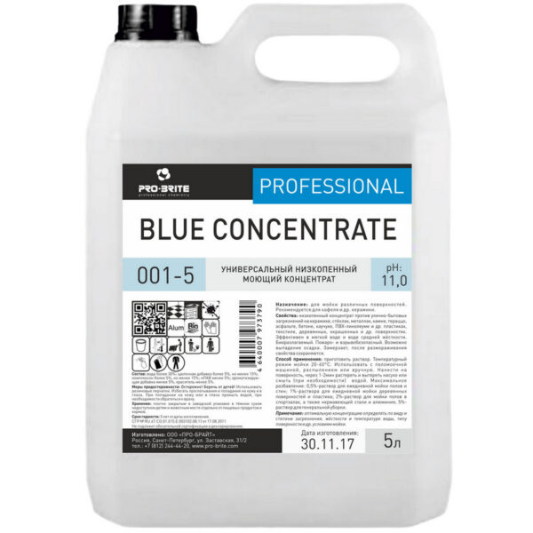 Профхим д/руч.мытья пола щел д/керам.плитки Pro-Brite/Blue Concentrate