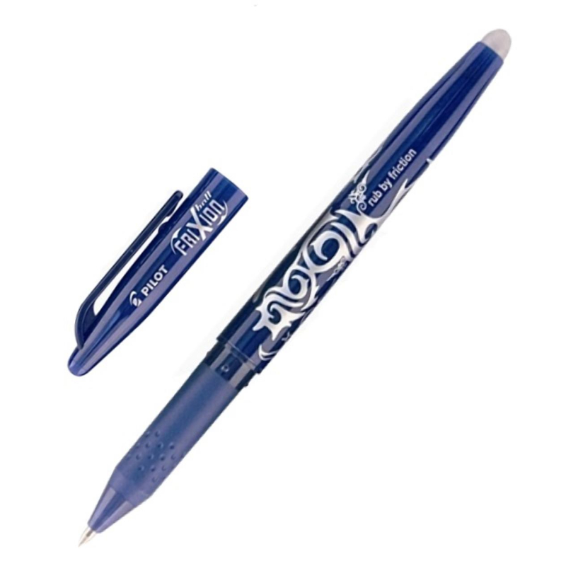 Ручка гелевая PILOT BL-FR7 Frixion резин.манжет синий 0