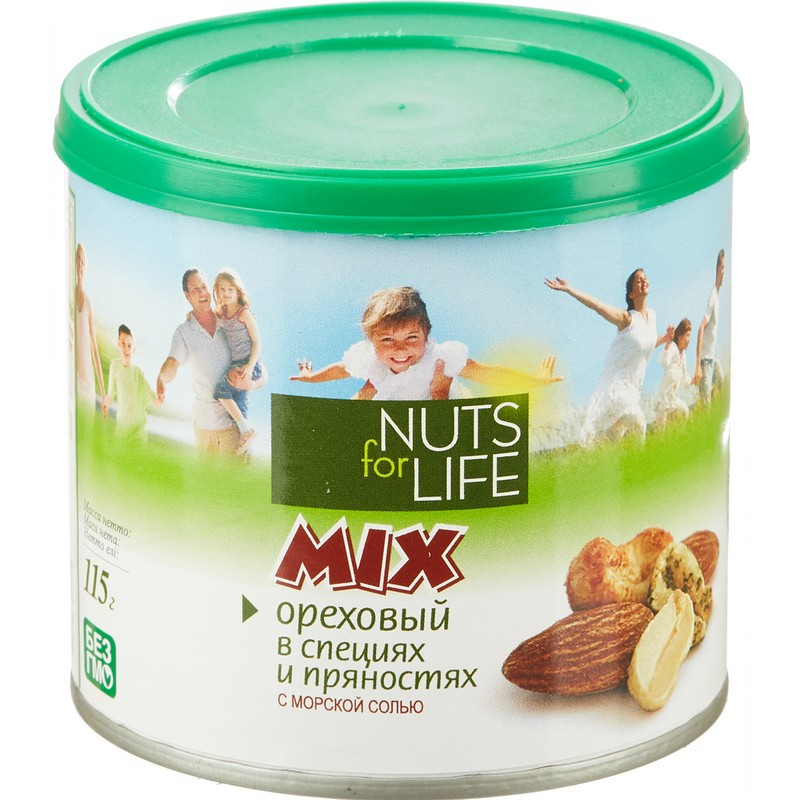 Ореховая смесь Nuts for life