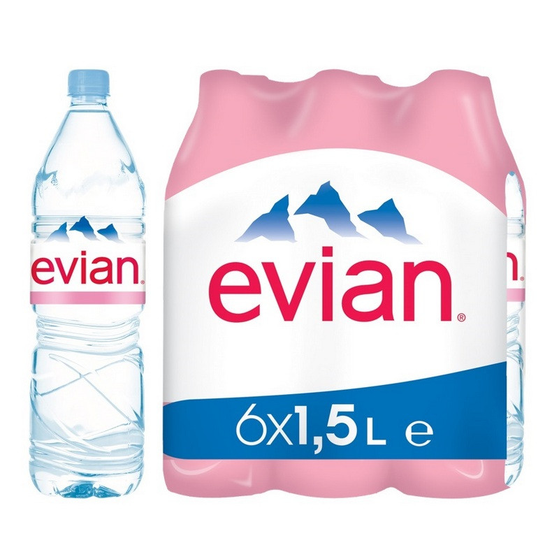 Вода минеральная Evian ПЭТ 1