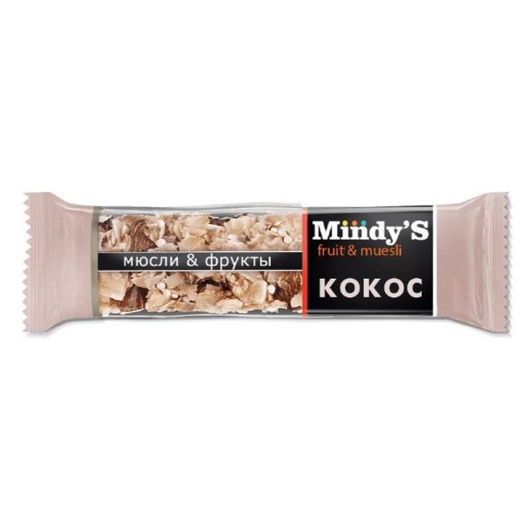 Батончик мюсли Mindy's Кокос