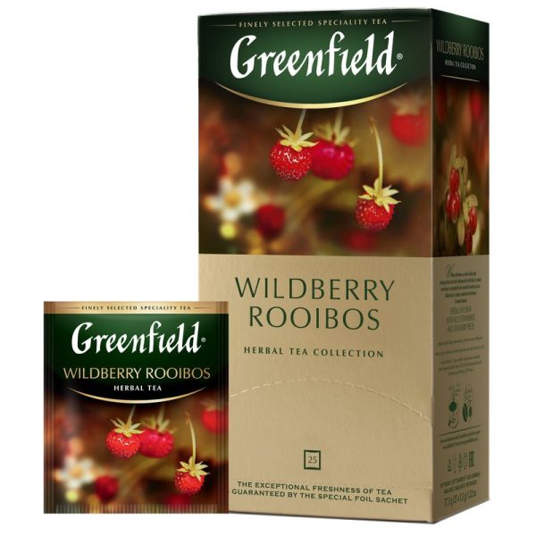 Чай Greenfield Wildberry Rooibos трав