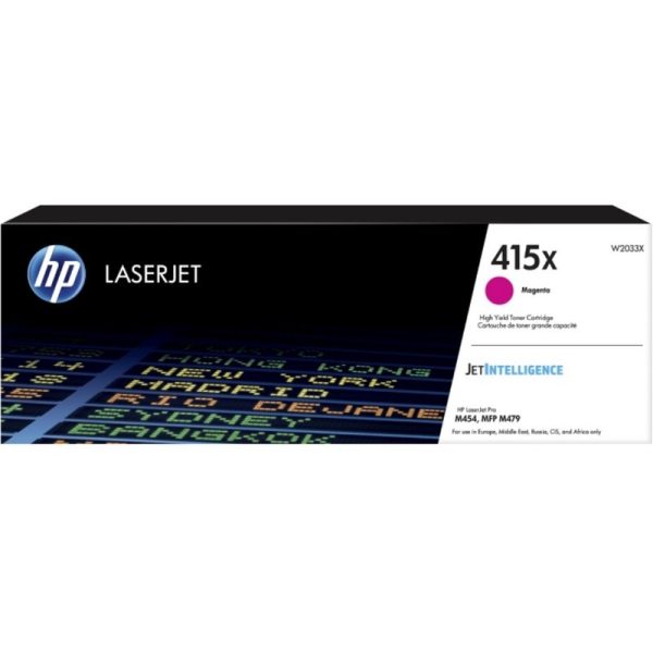 Тонер-картридж HP 415X W2033X пур. пов. емк. для HP LJ M454/MFP M479