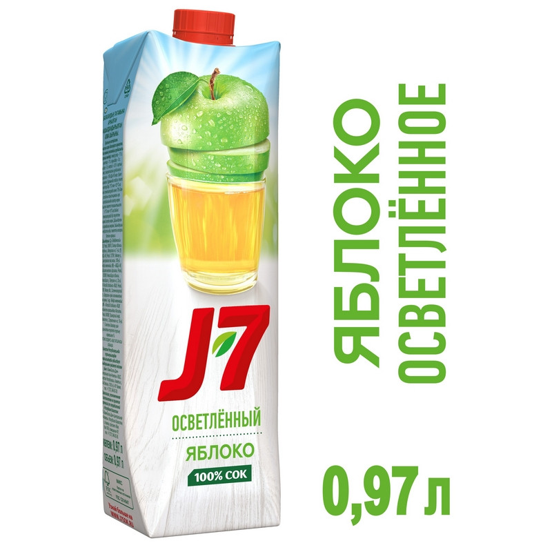 Сок J7 яблоко зеленое 0