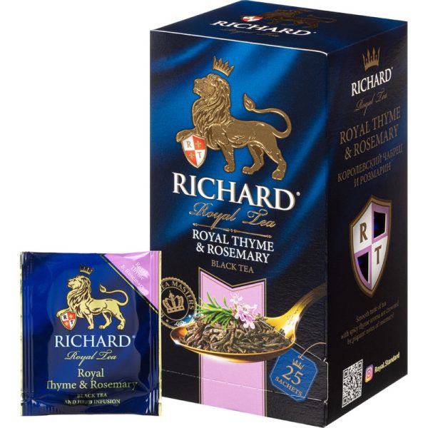 Чай Richard Royal Thyme&Rosemary черный