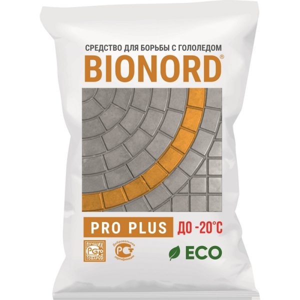 Реагент противогололедный Bionord Pro Plus до -20С 23кг