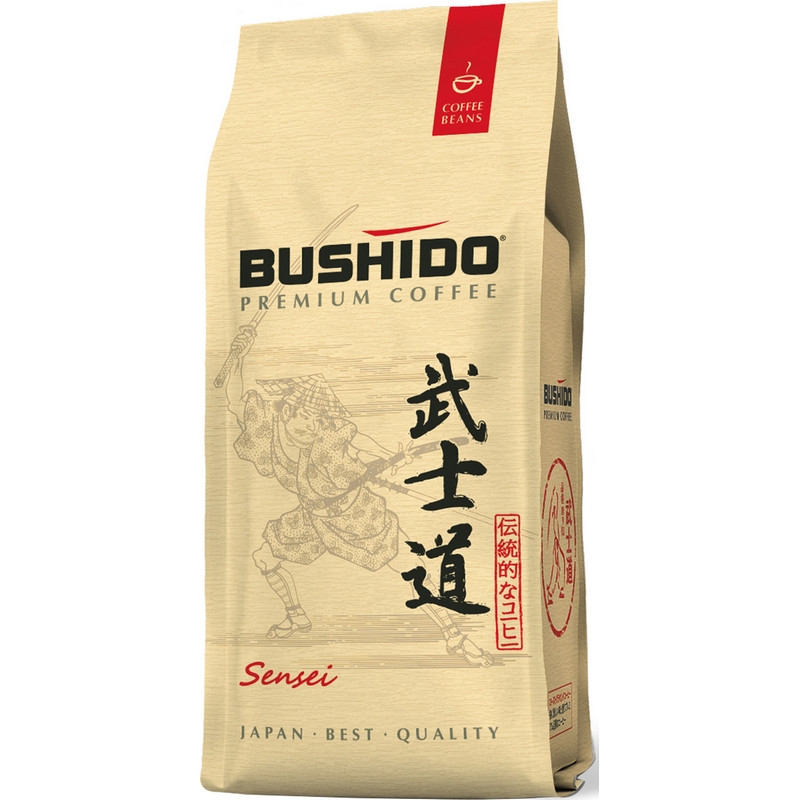 Кофе Bushido Sensei в зернах