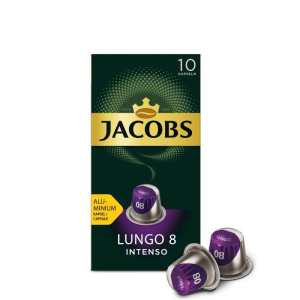 Кофе в капсулах JACOBS Lungo 8 Intenso