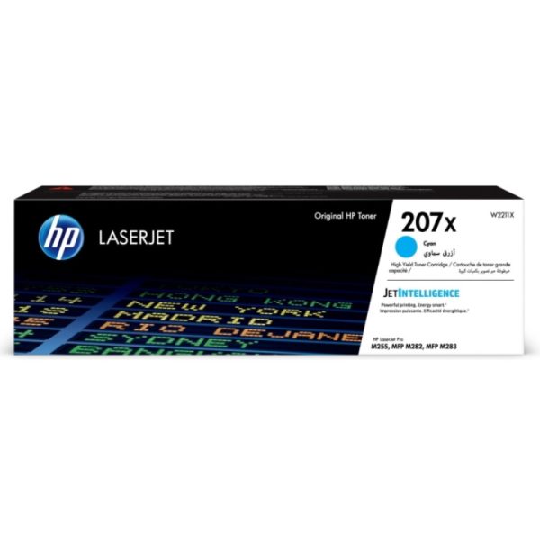 Картридж лазерный HP 207X W2211X гол.пов.емк.для LaserJet Pro M255/MFP M282