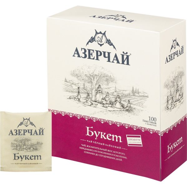 Чай Азерчай Premium Collection Buket черн.байх с кон.
