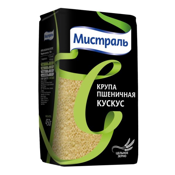 Кускус Крупа МИСТРАЛЬ пшеничная