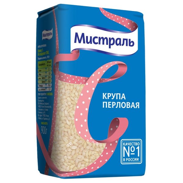 Крупа Перловая МИСТРАЛЬ