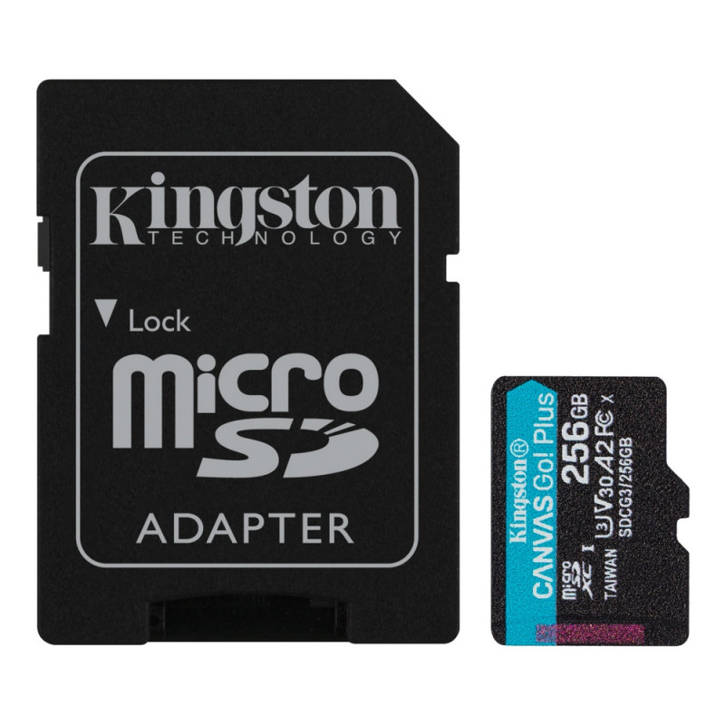 Карта памяти Kingston Canvas Go! Plus microSDXC UHS-I Cl10 +ад