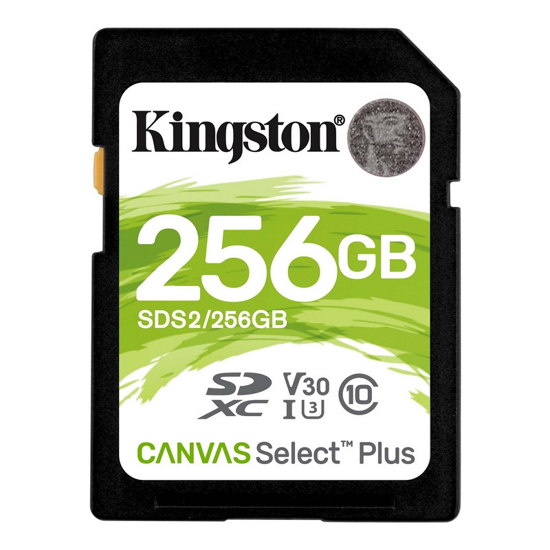 Карта памяти Kingston Canvas Select Plus SDXC UHS-I Cl10