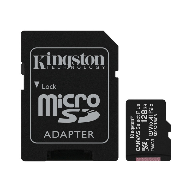 Карта памяти Kingston Canvas Select Plus microSDXC UHS-I +ад