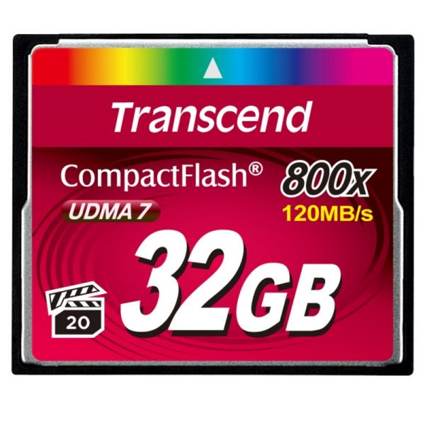 Карта памяти Transcend CompactFlash 800 32Gb UDMA7