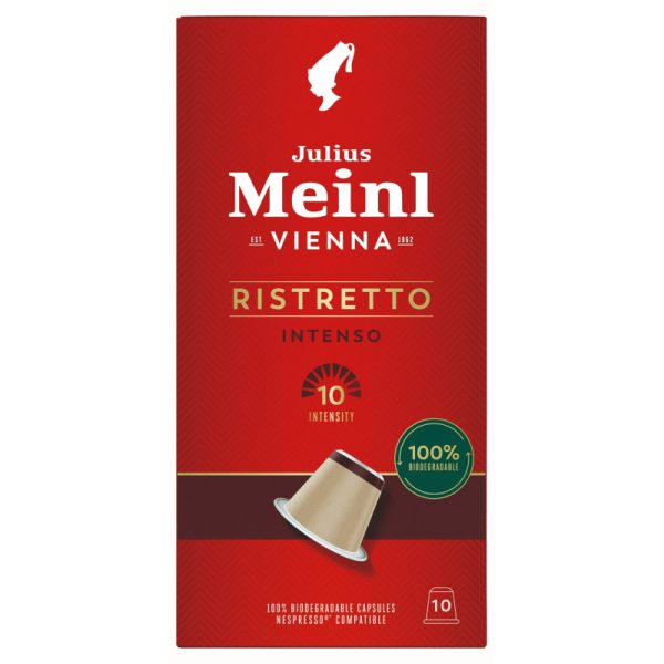 Кофе в капсулах Julius Meinl Ristretto Intenso BIO