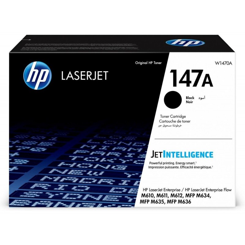 Картридж лазерный HP 147A W1470A чер. для LJ M610dn