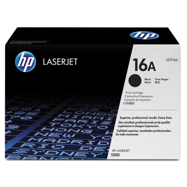 Картридж лазерный HP 16A Q7516A чер. для LJ 5200