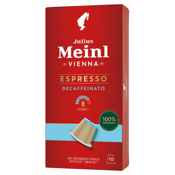 Кофе в капсулах Julius Meinl Эспрессо Декаф BIO