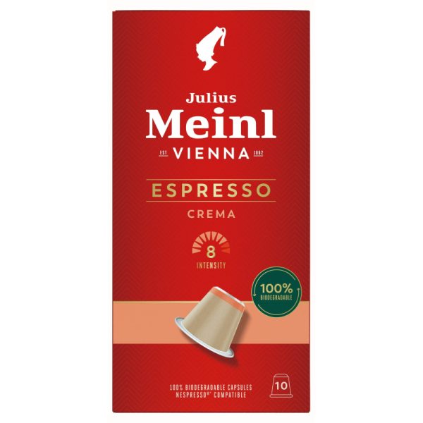 Кофе в капсулах Julius Meinl Эспрессо Крема BIO