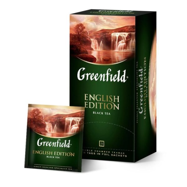 Чай Greenfield черный English Edition