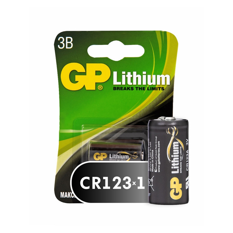 Батарейка GP CR123A 3V литий
