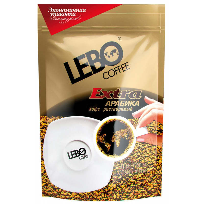 Кофе Lebo Extra растворимый сублимированный