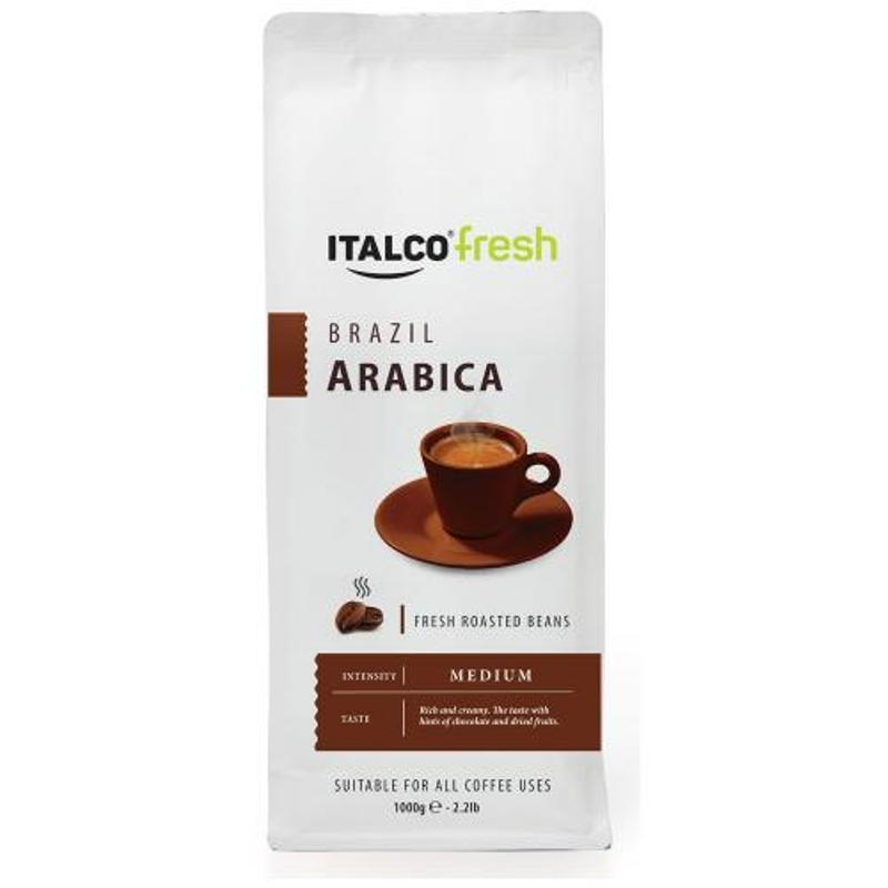 Кофе Italco Brazil Arabica в зернах
