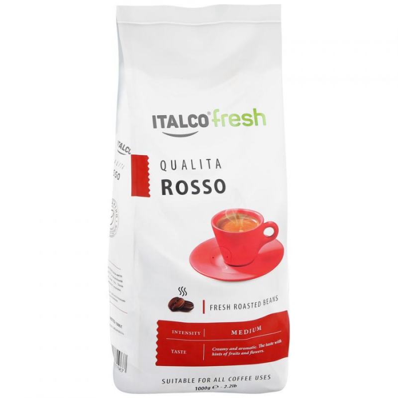 Кофе Italco Qualita Rosso в зернах