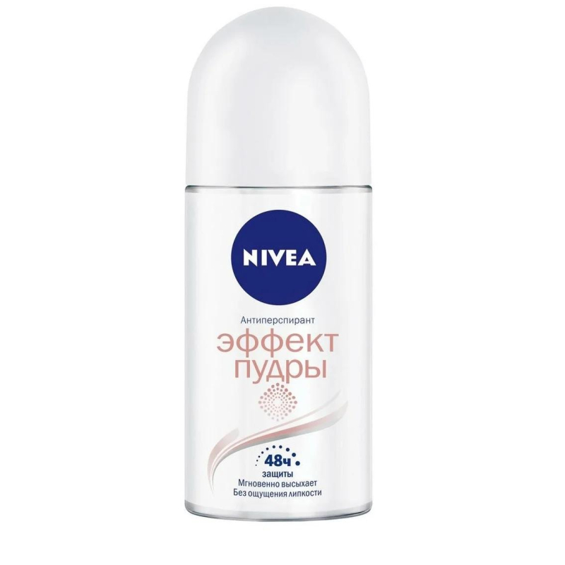 Дезодорант-антиперспирант Nivea шариковый Эффект Пудры