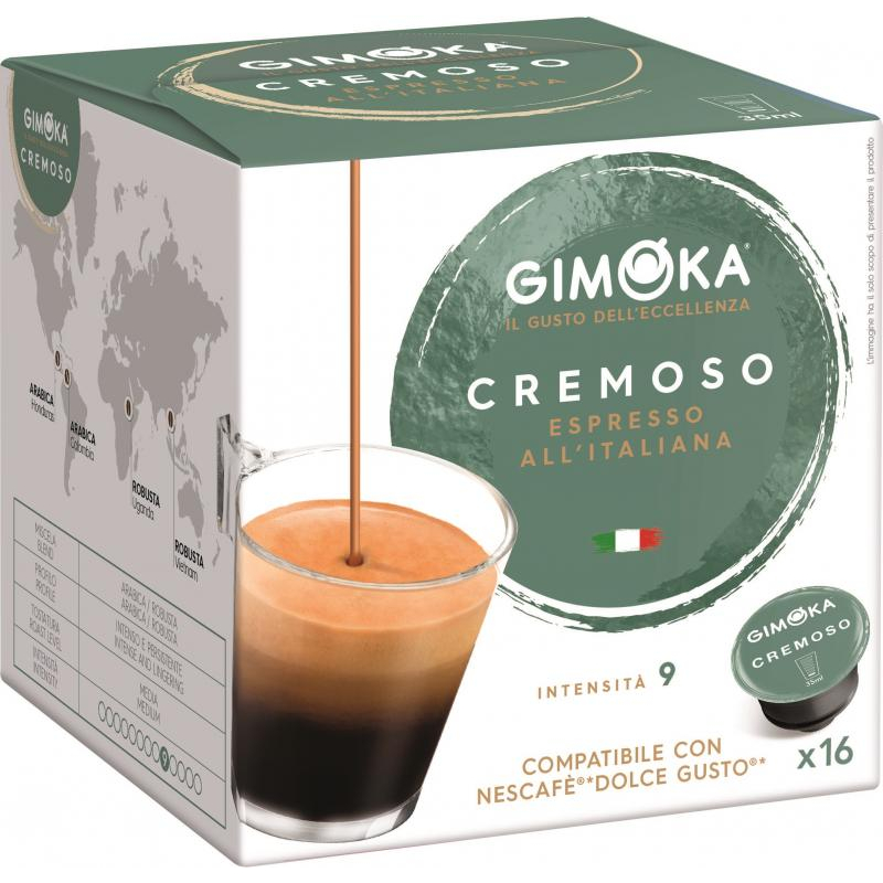 Кофе в капсулах Gimoka Dolce Gusto Espresso Cremosso (DG)