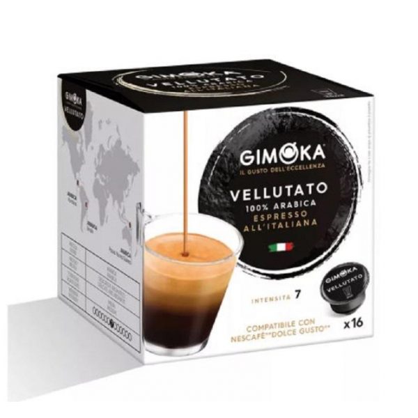 Кофе в капсулах Gimoka Dolce Gusto Espresso Velluato (DG)