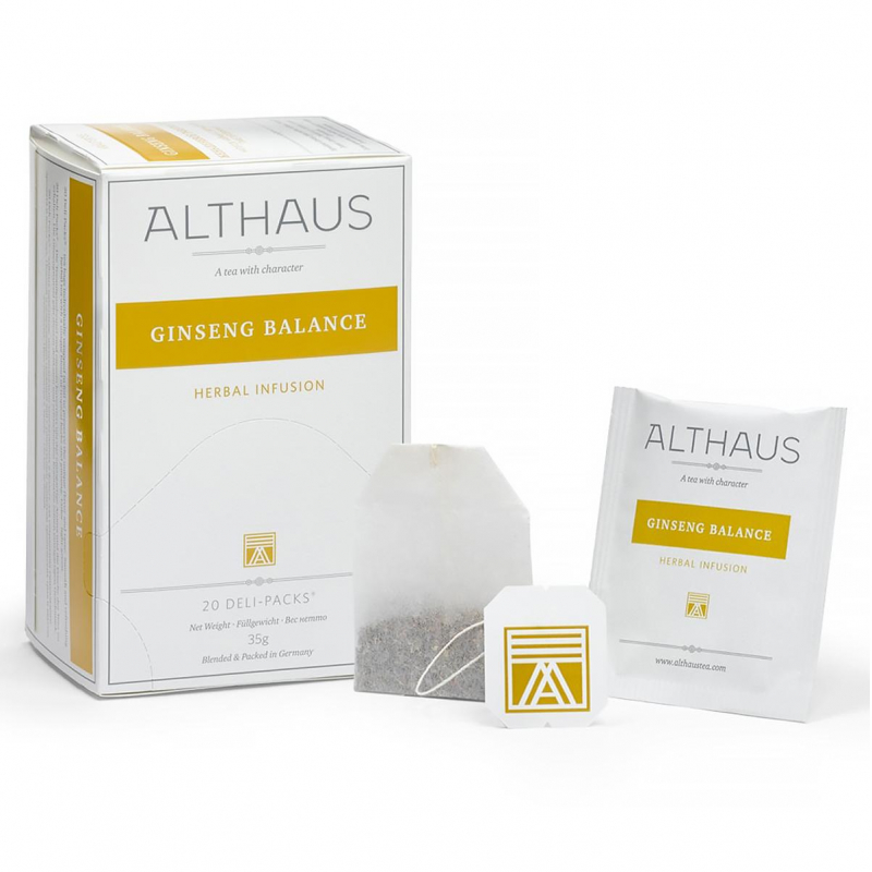 Чай Althaus Ginseng balans Deli Pack 20пак x 1.75г TALTHB-DP0024