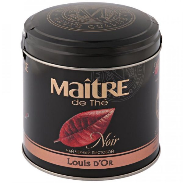 Чай Maitre черный Louis D'Or ж/б