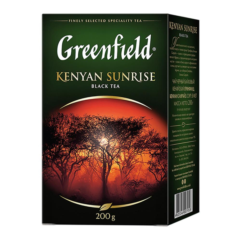 Чай Greenfield Kenyan Sunrise черный листовой