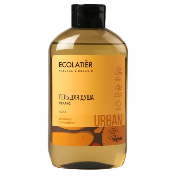 Гель для душа Ecolatier Релакс грейпфрут и клементин 600мл 842102