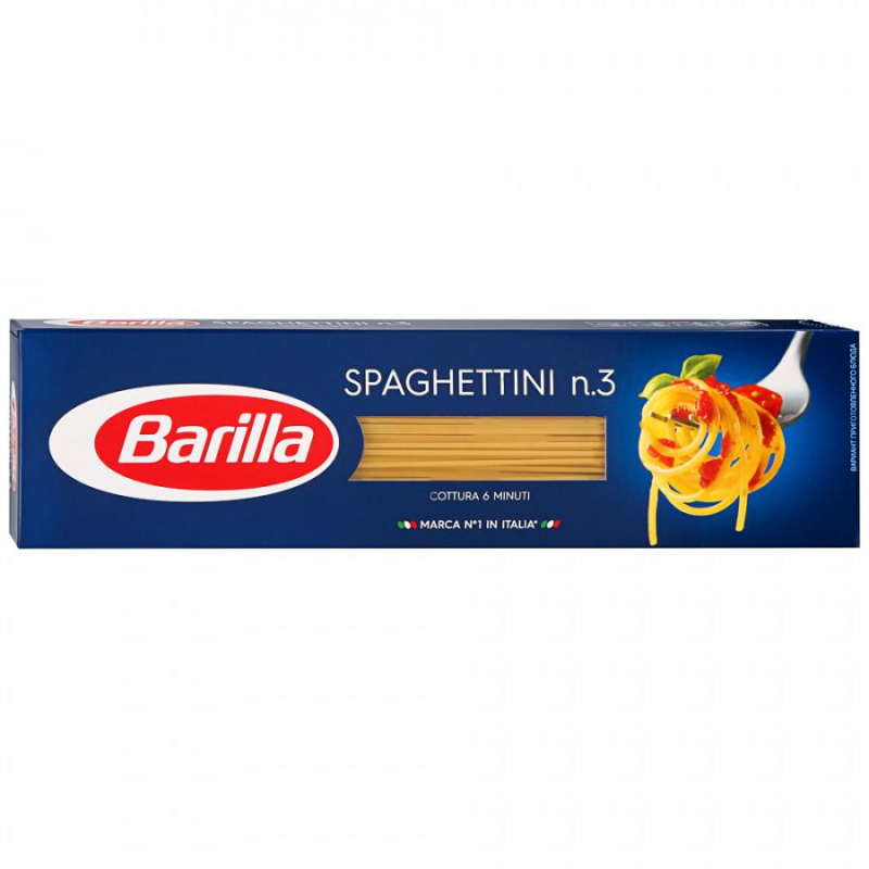 Макароны Макарон.изделия Barilla Спагеттини №3