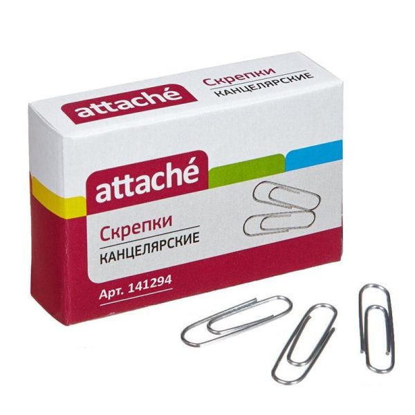 Скрепки Attache