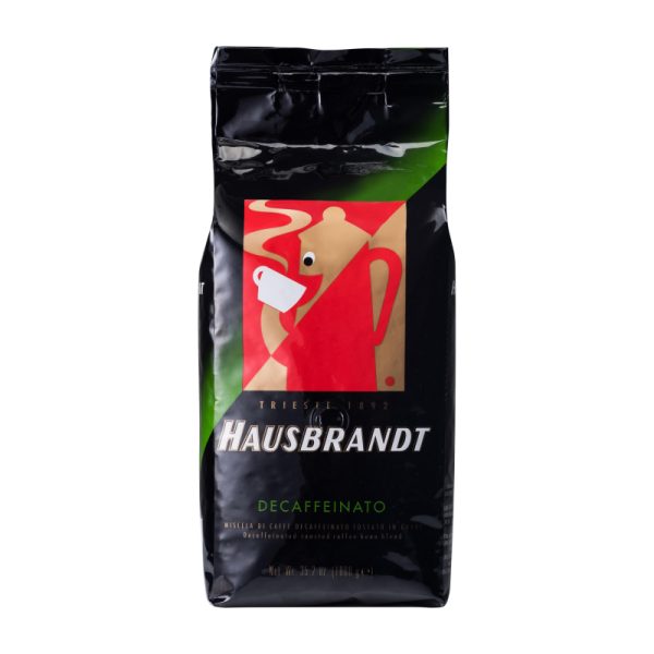 Кофе Hausbrandt в зернах Decaffeinated без кофеина