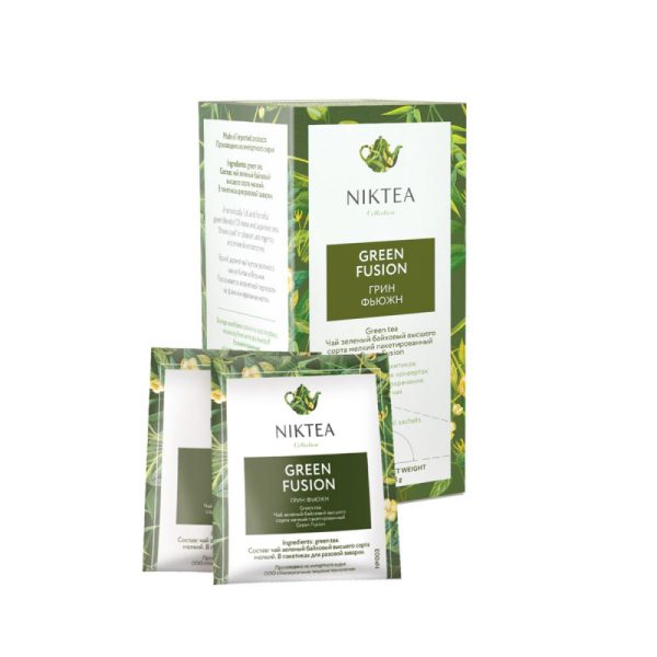 Чай  Niktea зеленый Green Fusion