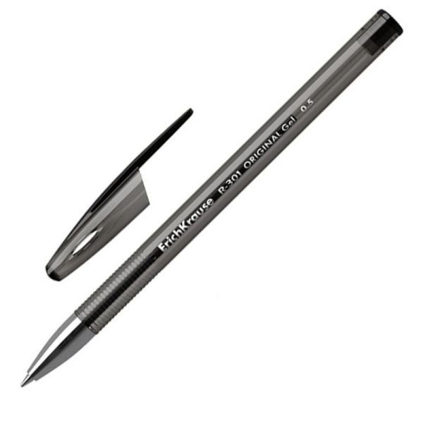 Ручка гелевая неавтоматическая ErichKrause R-301 Original Gel Stick 0.5 чер
