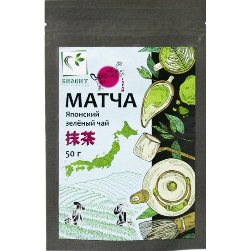 Чай Биовит Матча зеленая